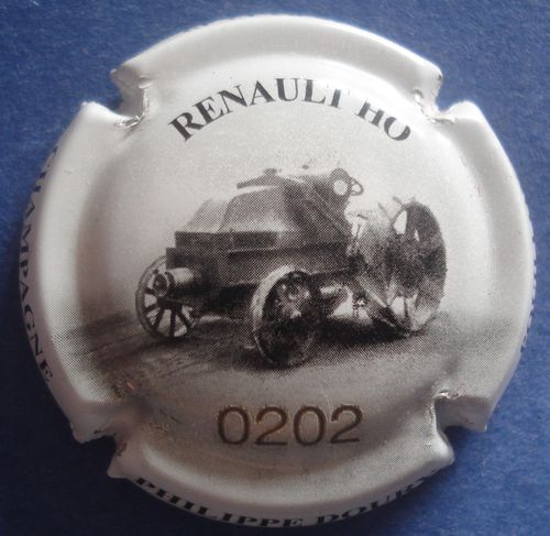 Doury n°40 Renault HO numérotée