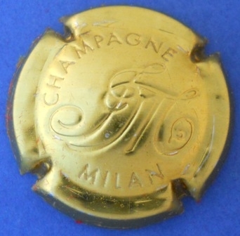 MILAN J.n°11 estampée or